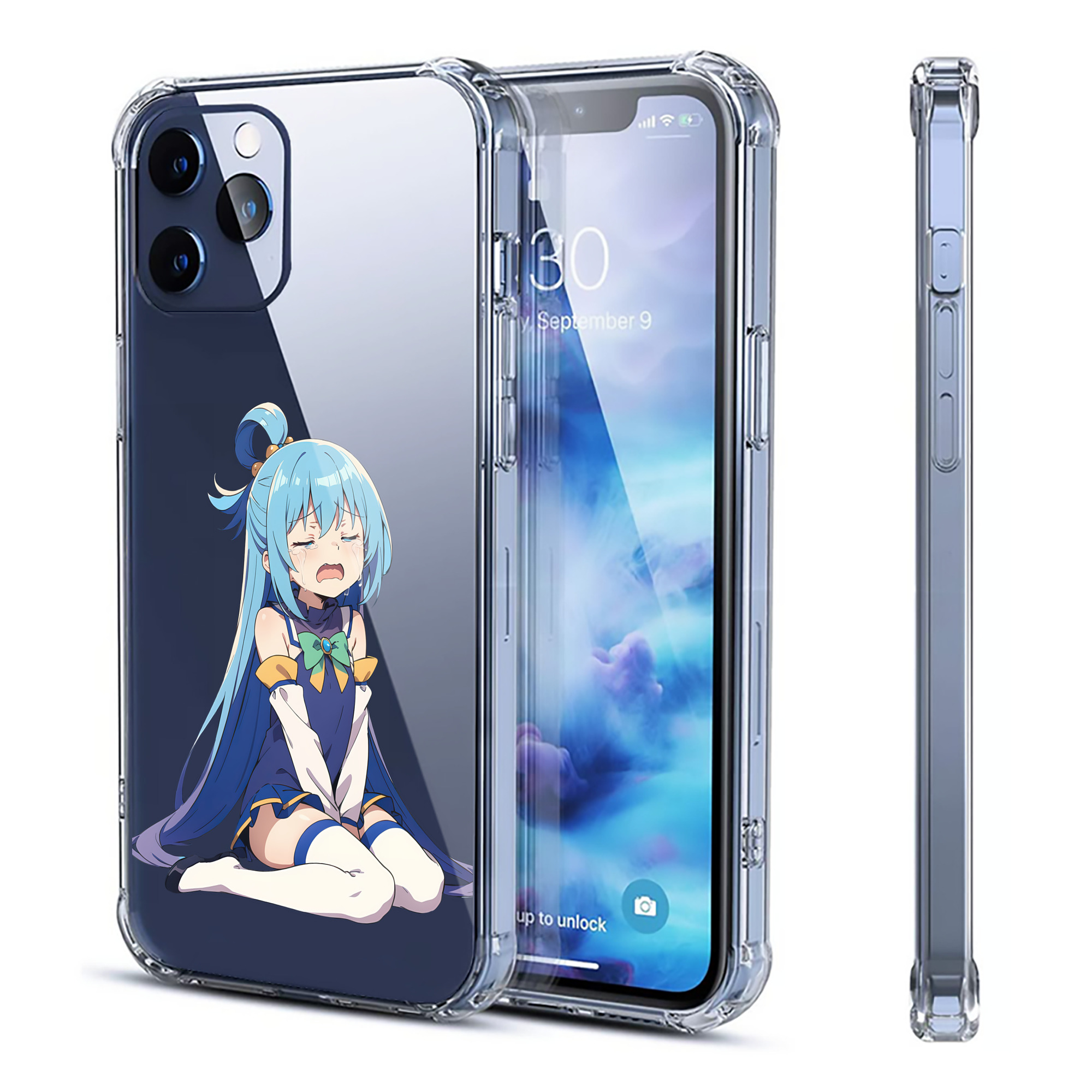 （画像用） 転スラ Regarding Reincarnated to Slime 【iPhone 12シリーズ対応】透明スマホケース（クリアソフトケース）